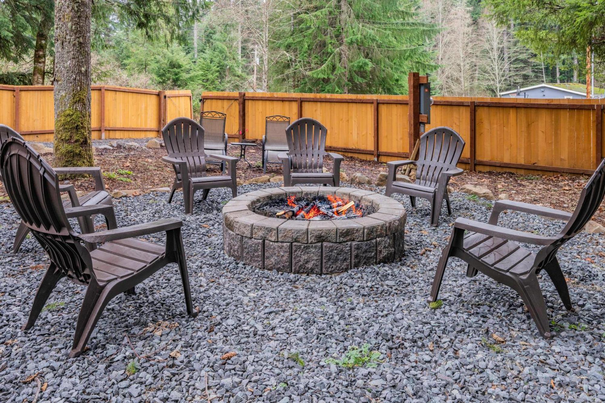 Mt. Rainier Cabin W/Hot Tub Ashford Exterior foto